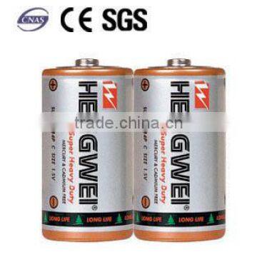 Dry batteries R14-2/S C