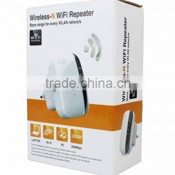 NEW Upgrade 300Mbps Wireless-N Wifi Repeater 802.11N/G/B Network Router Range Expander Signal Booster photo-5