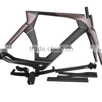 New Product TT Frame Time Trial Bicycle Frameset Toary T800 Glossy TT Bicycle Frameset