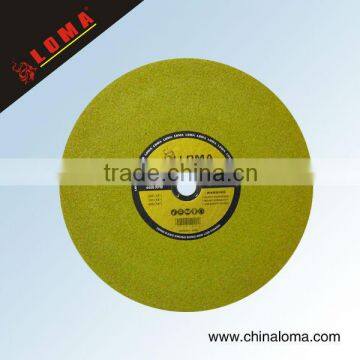 flap fiberglass abrasive resin bonded cutting disc for metal 14inch