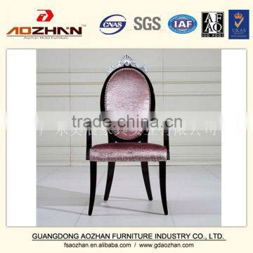 customized classical hotel lobby wooden chair