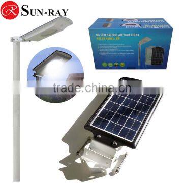 waterproof ip65 solar security light with motion sensor outdoor