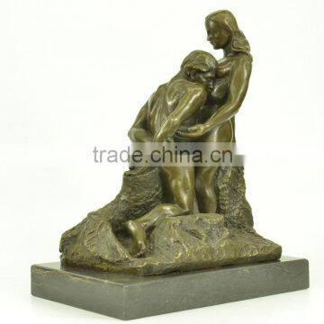 polyresin bronze couples