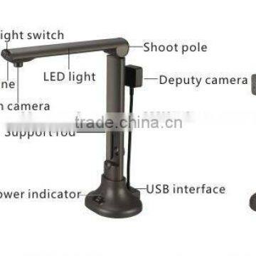 Digital Visualizer with LED and video recording function camscanner
