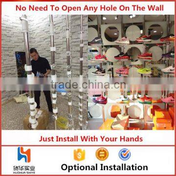 Huohua Random Combination Metal Material Shoe Shop Using Diy Shoe Rack