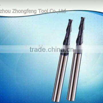 D4mm Tungsten carbide long flute taper milling cutter