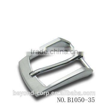 High quality men's 35mm chrome finished single prong jackass belt buckle                        
                                                                                Supplier's Choice