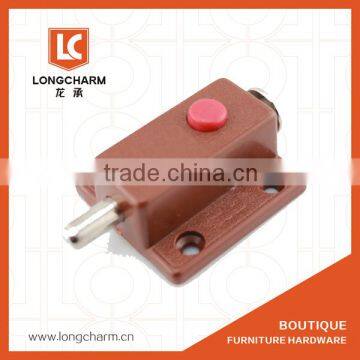 plastic spring loaded bolt latch