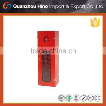 Fire extinguisher cabinet with fire cabinet lock