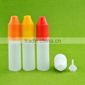 Plastic PE sample size Bottles for commestic 10ml