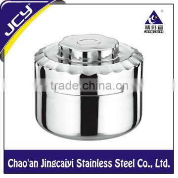 201# Stainless Steel Tableware Double-ply warm lunch container