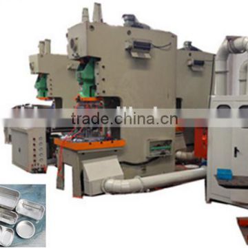 C-type power press for alu blanking, alu foil box press machine