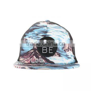 Cap Manufaturer Wholesale Digital Printing 5 Panel Custom Snapback Hat Cheap Flat Brim Trucker Cap photo-2