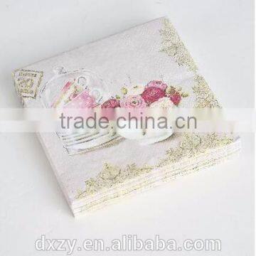 2016 hot sale printed paper napkins