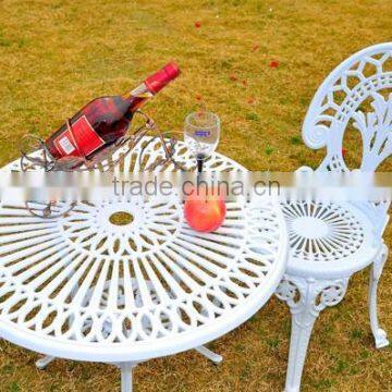 wholesale metal steel chair garden bistro set