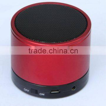 Metal case Bluetooth speaker for iPhone,portable mini bluetooth speaker with microphone factory price