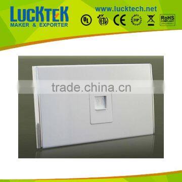 120 type RJ11 telephone jack wall face plate