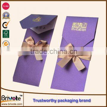 wedding invitation card box/blank invitation card/invitation card type