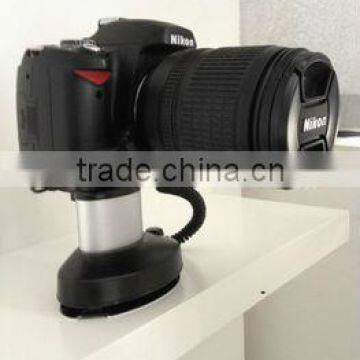 SLR camera security holder with alarm