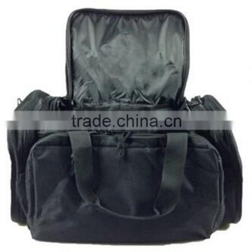 Black Tactical Shooting Gun Range Bag with Multiple compartments