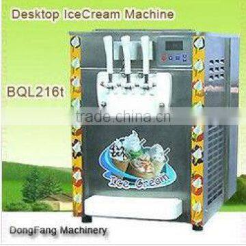 2015 newest desktop icecream machine BQL216T desktop icecream machine