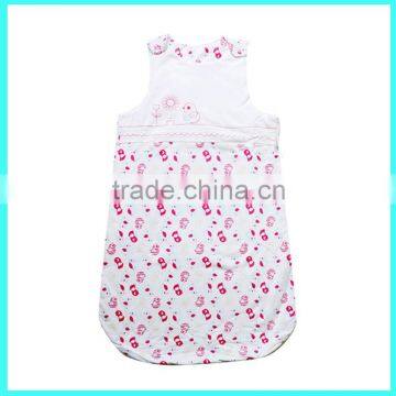 China soft cotton wearable sleep sacks, baby sleeping bag wholesale