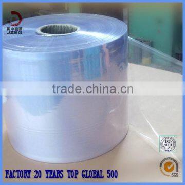 clear blue color pvc shrink film for packing