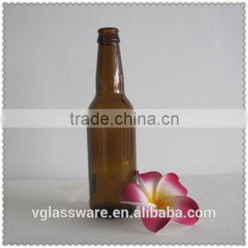 330ml amber BEER GLASS BOTTLE