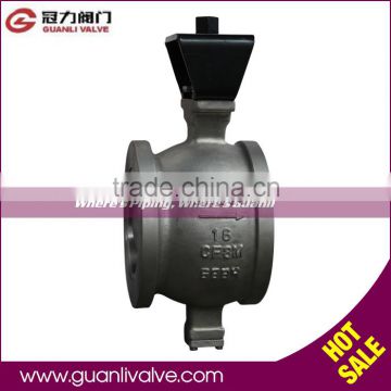 Wafer Segmented Ball Valves with Free shaft