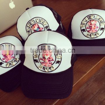 2014 new design female 6-panel baseball caps