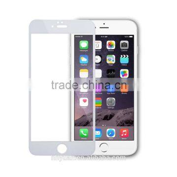 Popular silk-printing screen protector for Iphone6/6+colorful tempered glass screen protector