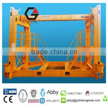 Heavy Duty 20feet 40feet and 45feet overheight frame telescopic container spreader container lifting spreader