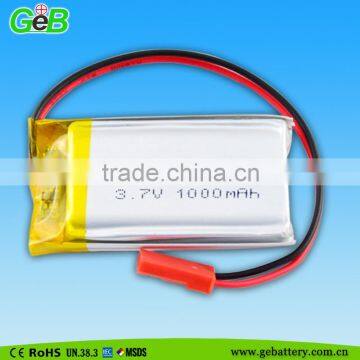 3.7V 1000mAh Lipo Lithium Battery, gb/t 18287-2013 Spice Mobile Battery