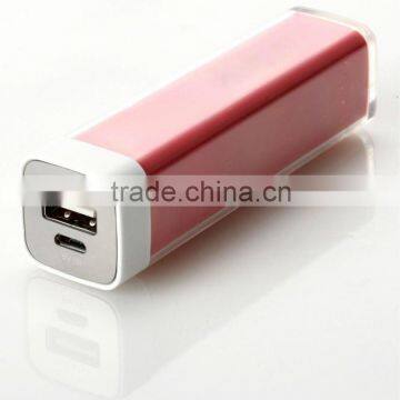 2600mah Portable Usb Power Bank Backup Battery External Battery Charger