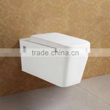 Hanging Ceramic Square Toilet Bowl