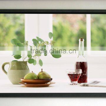 Wall screen,fixed aluminiul frame projectin screen with black velvet