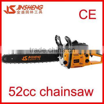 air cooled 52cc gasoline chain saw