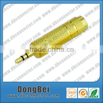 Gold Plated Audio Connector High Quality Copper Metal Banana Plug