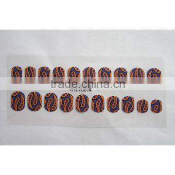 Holiday Halloween ghost nail art stickers 2d nail wrap long lasting nail strip nails suppliers