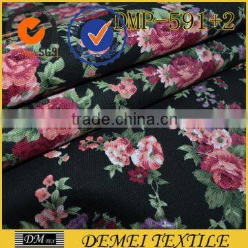 fabric textile lots prints poly cotton canvas manufacturer