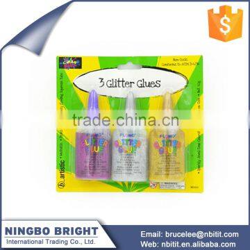 Gold supplier china 3pk Glitter Glue