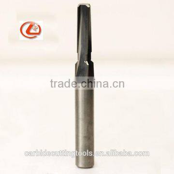 Solid carbide straight flute reamer for cast iron, ordinary and stainless steel