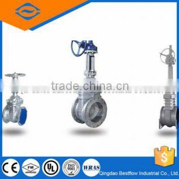 High quality stainless steel flanged gate valve