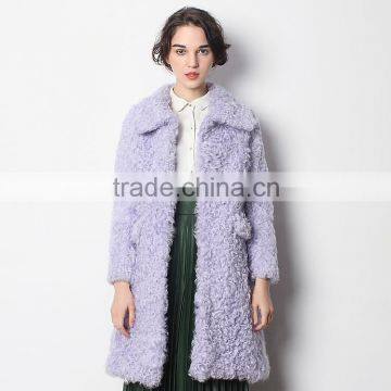 Real Women Sheepskin Fur Jacket for Winter Warm