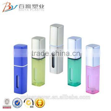 5ml Aluminum Refillable Plastic Material and Perfume Use Cosmetic Travel Set atomizer Spray Bottle