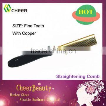 hot sale professional hair metal teeth comb