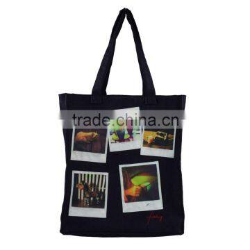 Heat transfer cotton shopping tote bag