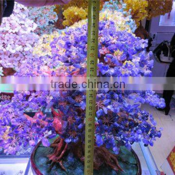 high quality natural crystal christmas trees for home decora