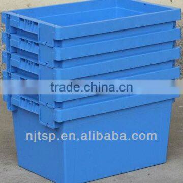 Stack nest plastic container