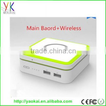 2015 New Design Best selling expandable capacity Portable Mobile smart power bank